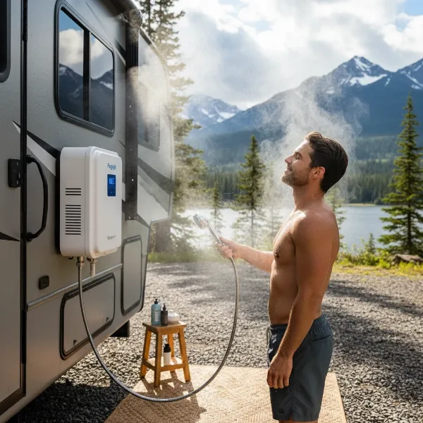 Fogatti Instashower 8 Pro Review: The Ultimate Tankless Water Heater for RV Living