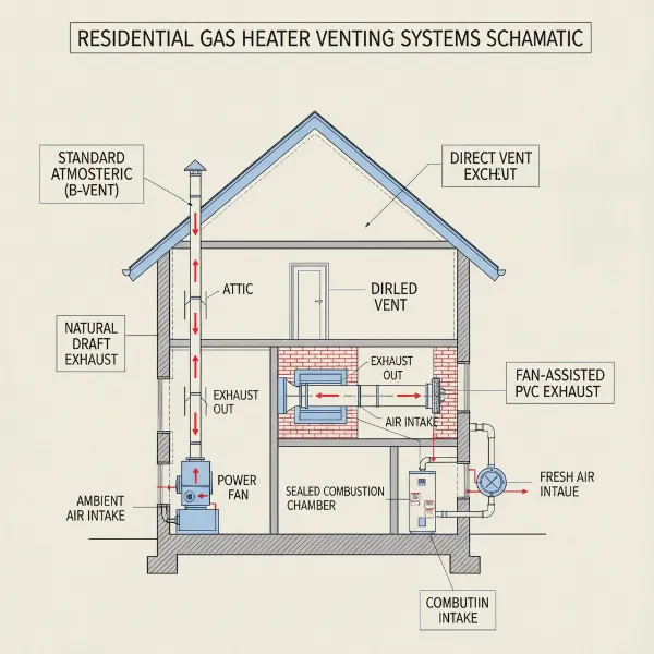 Choosing the Right Venting for Your Gas Heater: A Comprehensive Guide